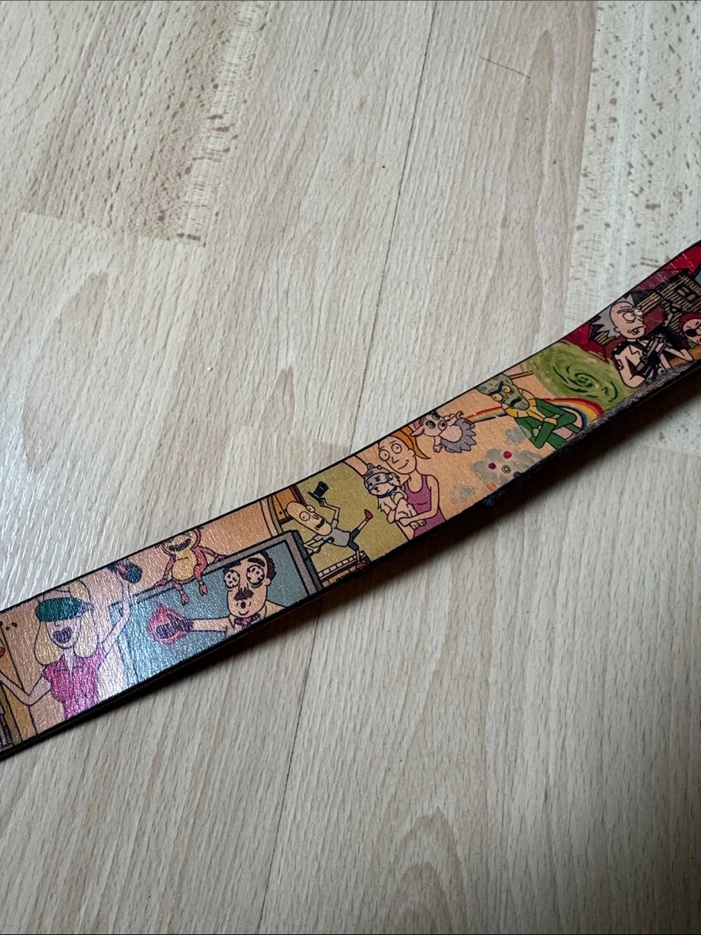 Jon Wye Leather Rick and Morty Belt